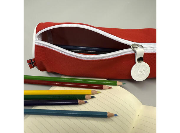 Blafre pennal - Rød 22cm 