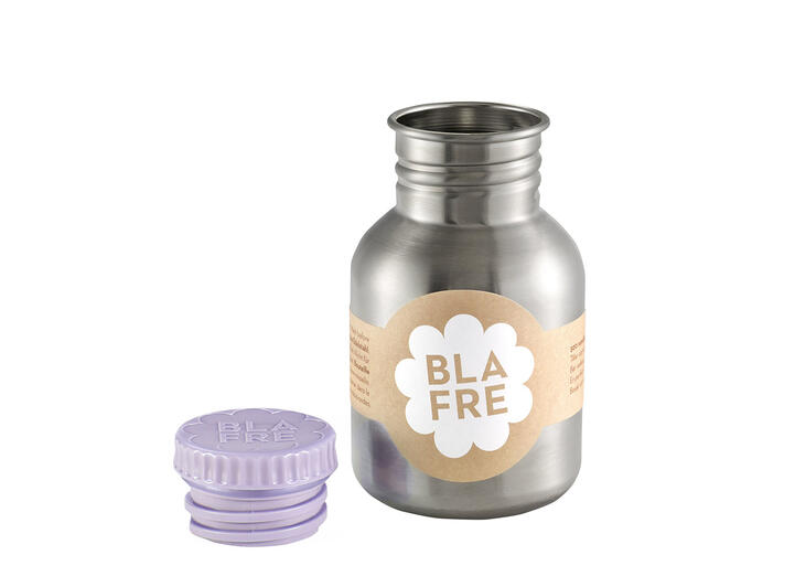 Blafre stålflaske - Lys lilla 300 ml 