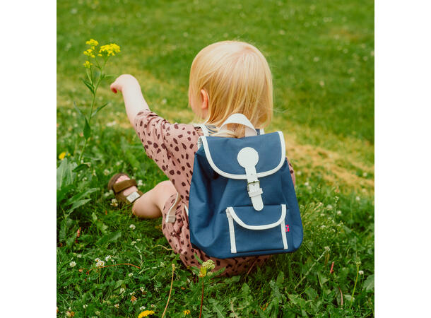 Blafre barnesekk - 6L mørk blå 1-3 år