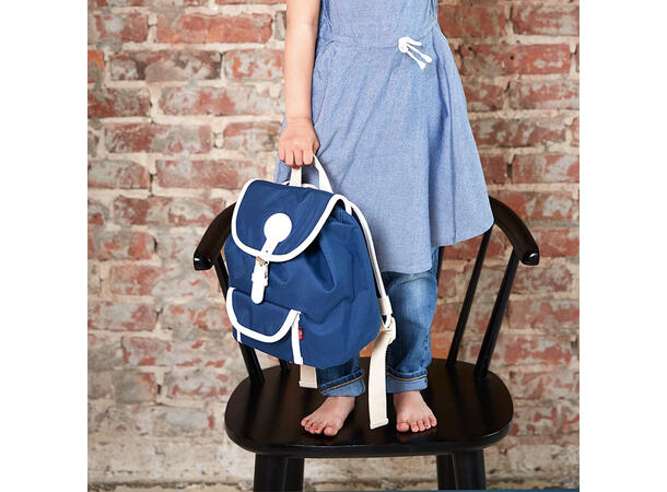 Blafre barnesekk - 6L mørk blå 1-3 år