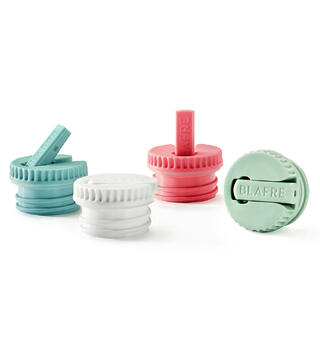 Blafre kork med vippetut - Blågrønn