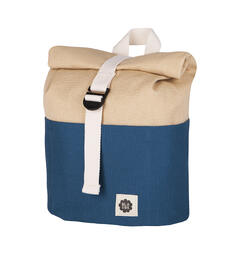 Blafre rullesekk - 7L mørk blå/beige 1-4 år