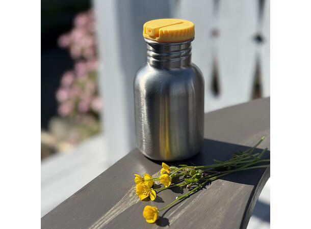 Blafre stålflaske - Gul 300 ml