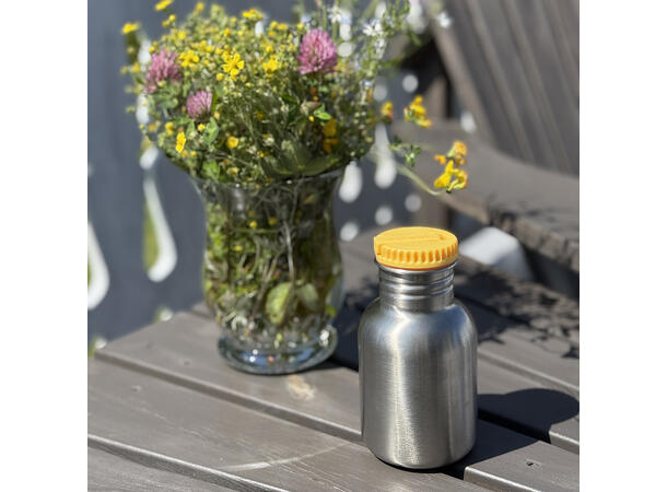Blafre stålflaske - Gul 300 ml 