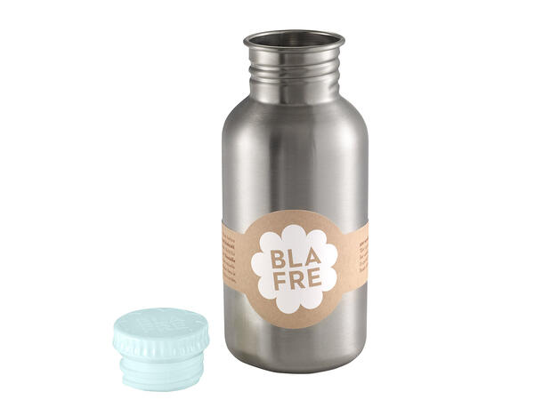 Blafre stålflaske - Lys blå 500 ml 
