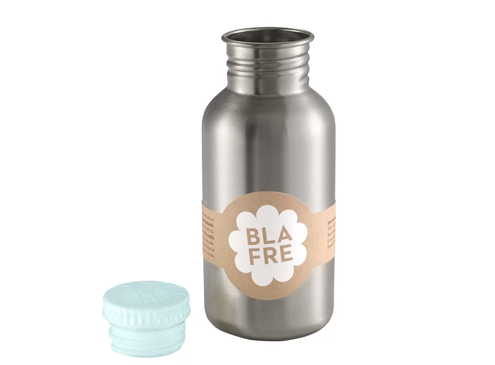 Blafre stålflaske - Lys blå 500 ml 