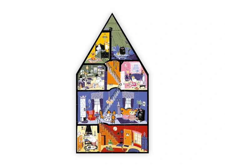 Mummi Puslespill Mummihuset 40 brikker 3 + 