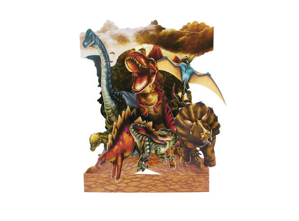 Swing Cards Dinosaurer A5 Swing Cards