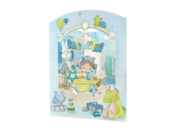 Swing Cards En liten gutt A5 Swing Cards 