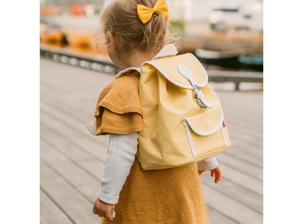 Blafre barnesekk - 8,5L lys gul 3-5 år 