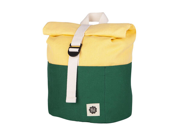 Blafre rullesekk - 7L mørk grønn/lys gul 1-4 år