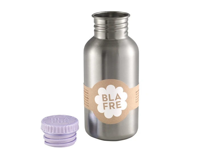 Blafre stålflaske - Lys lilla 500 ml 