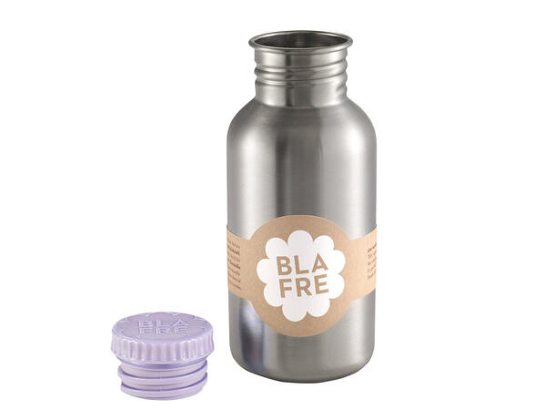 Blafre stålflaske - Lys lilla 500 ml 