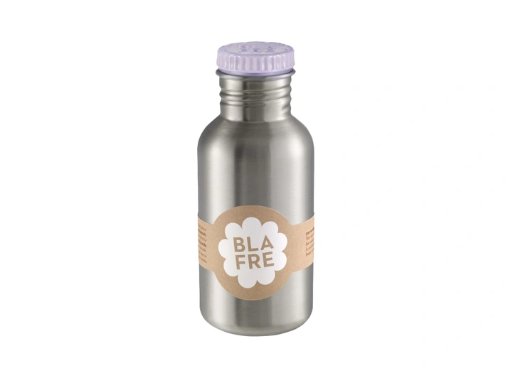 Blafre stålflaske - Lys lilla 500 ml 