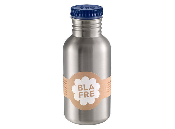 Blafre stålflaske - Mørk blå 500 ml