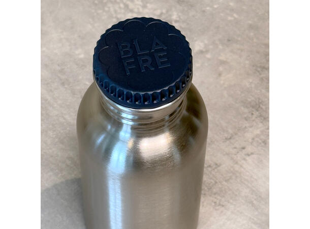 Blafre stålflaske - Mørk blå 500 ml 