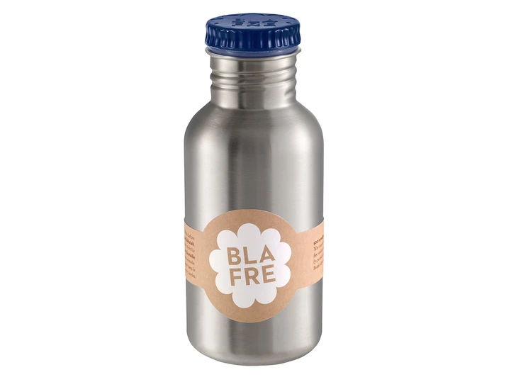 Blafre stålflaske - Mørk blå 500 ml 