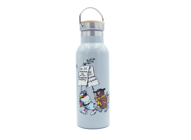 Flåklypa drikkeflaske Retro - 500 ml Flåklypa