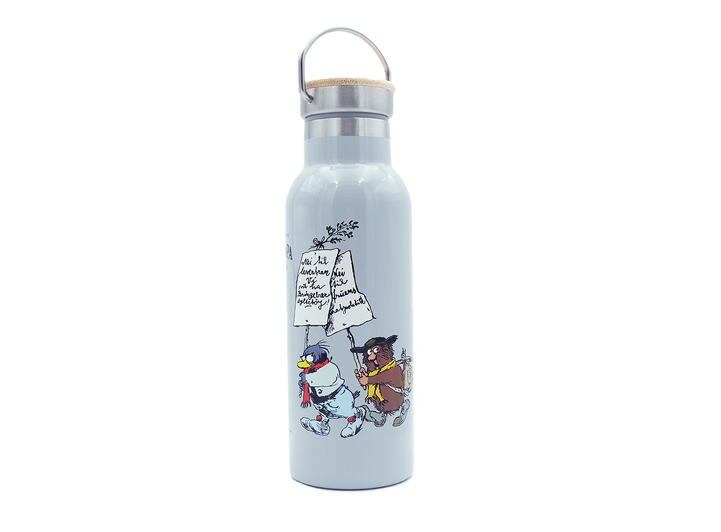 Flåklypa drikkeflaske Retro - 500 ml Flåklypa 