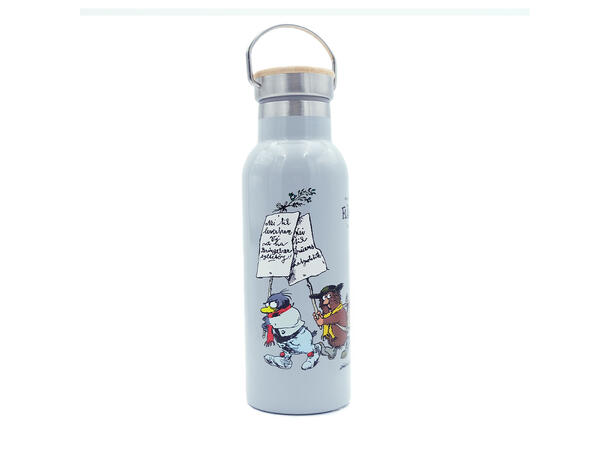 Flåklypa drikkeflaske Retro - 500 ml Flåklypa