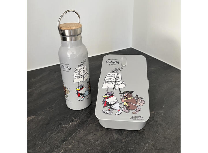 Flåklypa drikkeflaske Retro - 500 ml Flåklypa 