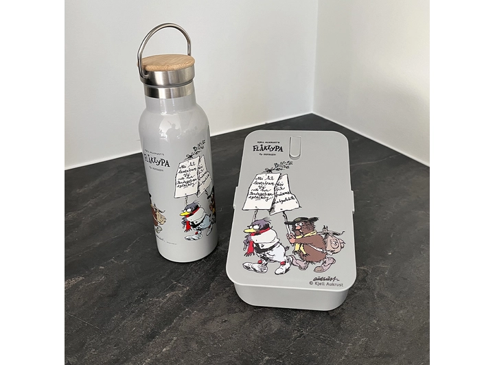 Flåklypa drikkeflaske Retro - 500 ml Flåklypa 