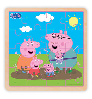Peppa Gris Rammepuslespill 16 brikker 3 +