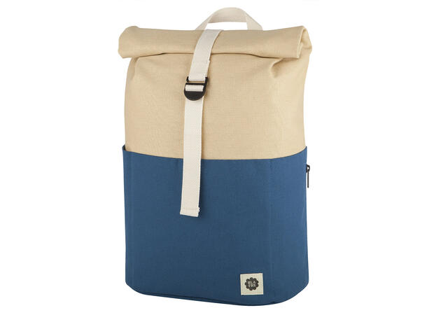 Blafre rullesekk - 18L mørk blå/beige 10 år +