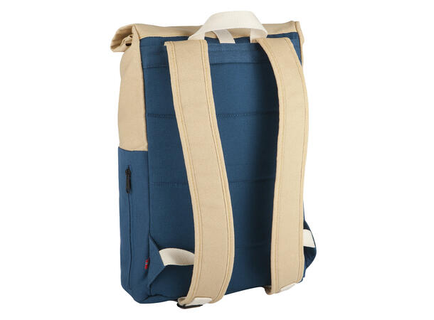 Blafre rullesekk - 18L mørk blå/beige 10 år +