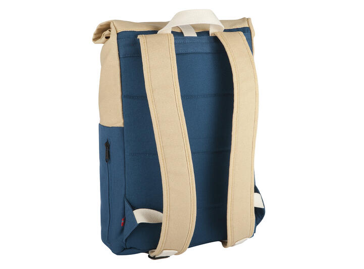 Blafre rullesekk - 18L mørk blå/beige 10 år + 