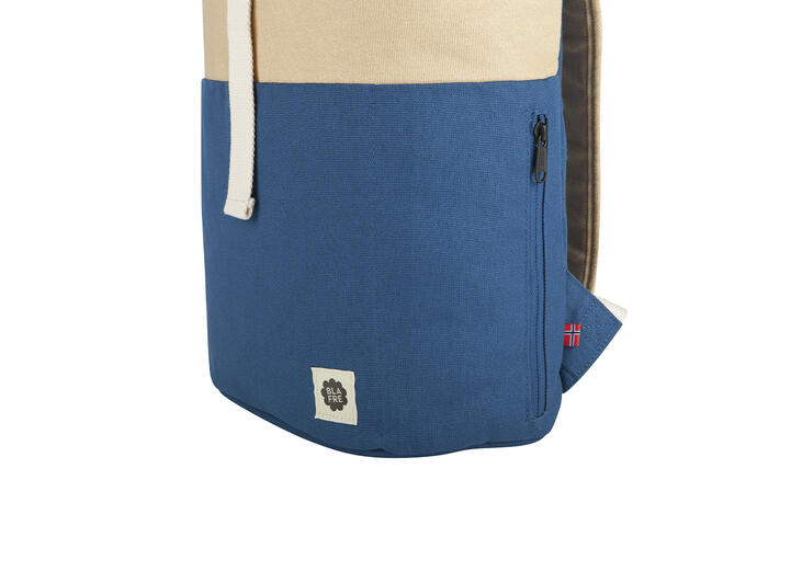 Blafre rullesekk - 18L mørk blå/beige 10 år + 