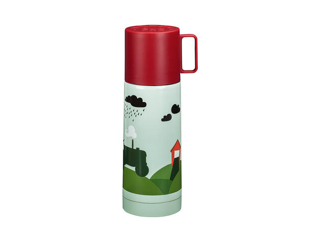 Blafre termos - Traktor og låve 350 ml 