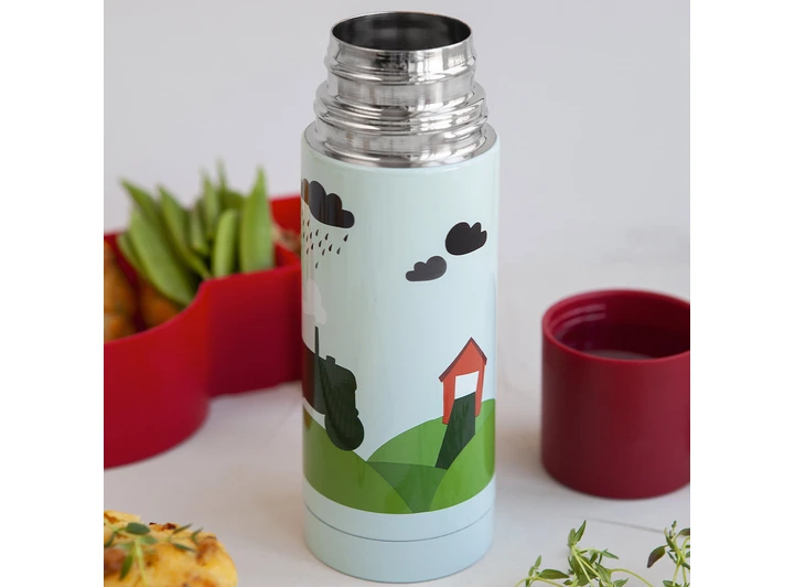 Blafre termos - Traktor og låve 350 ml 