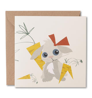 Blafre kort stort - Kanin Dobbelt kort