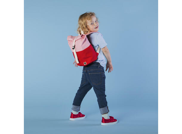 Blafre rullesekk - 7L rød/lys rosa 1-4 år