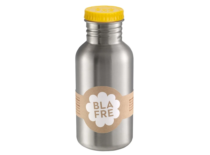 Blafre stålflaske - Gul 500 ml 