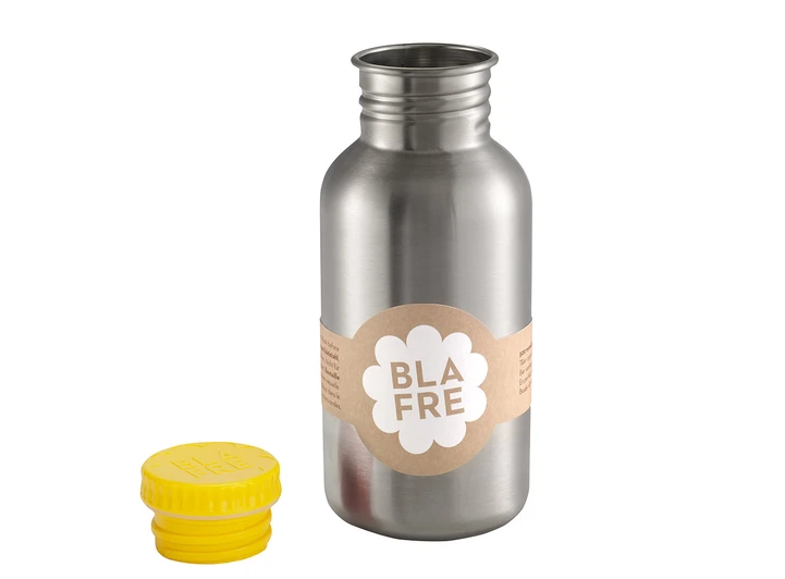 Blafre stålflaske - Gul 500 ml 