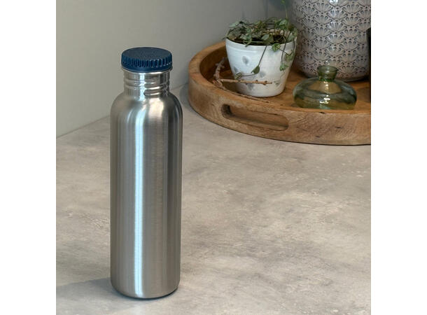 Blafre stålflaske - Mørk blå 750 ml 
