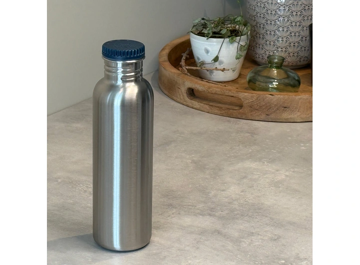 Blafre stålflaske - Mørk blå 750 ml 