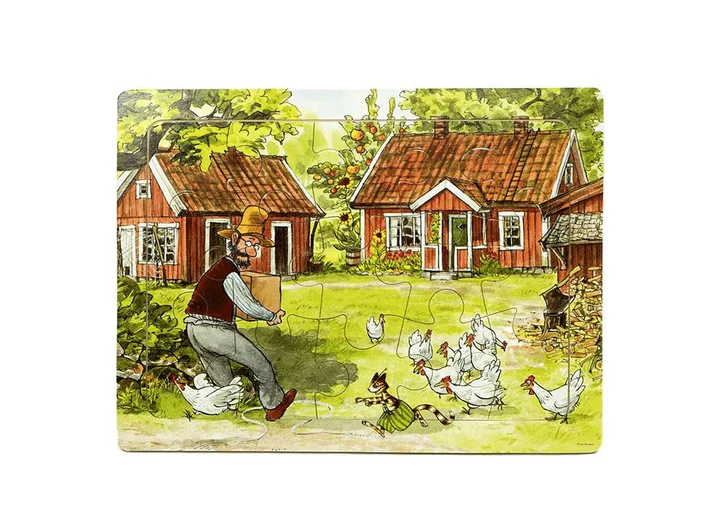 Gubben Og Katten Rammepuslespill Gubben og Katten 