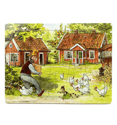 Gubben Og Katten Rammepuslespill Gubben og Katten