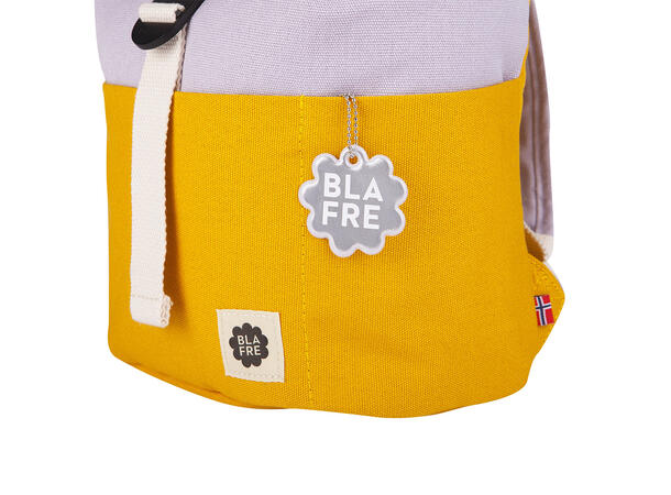 Blafre rullesekk - 7L gul/lys lilla 1-4 år 