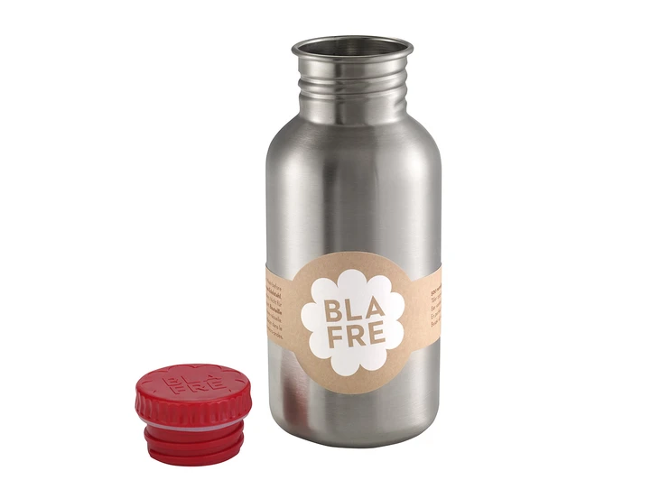 Blafre stålflaske - Rød 500 ml 