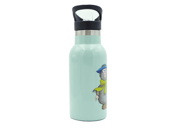 Flåklypa drikkeflaske Grønn - 350ml Flåklypa