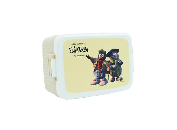 Flåklypa matboks Beige/Lys gul - 1000ml Flåklypa