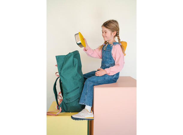 Blafre skole-/tursekk 24L mørk grønn 6-10 år