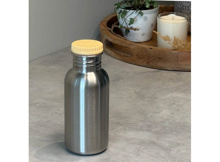 Blafre stålflaske - Lys gul 500 ml 