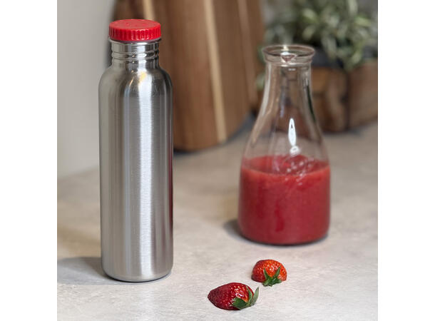 Blafre stålflaske - Rød 750 ml 