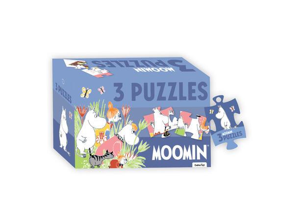 Mummi Puslespill 3 Stk 3 +