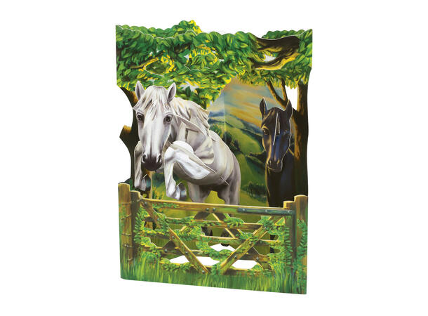 Swing Cards-Hoppende Hester A5 Swing Cards